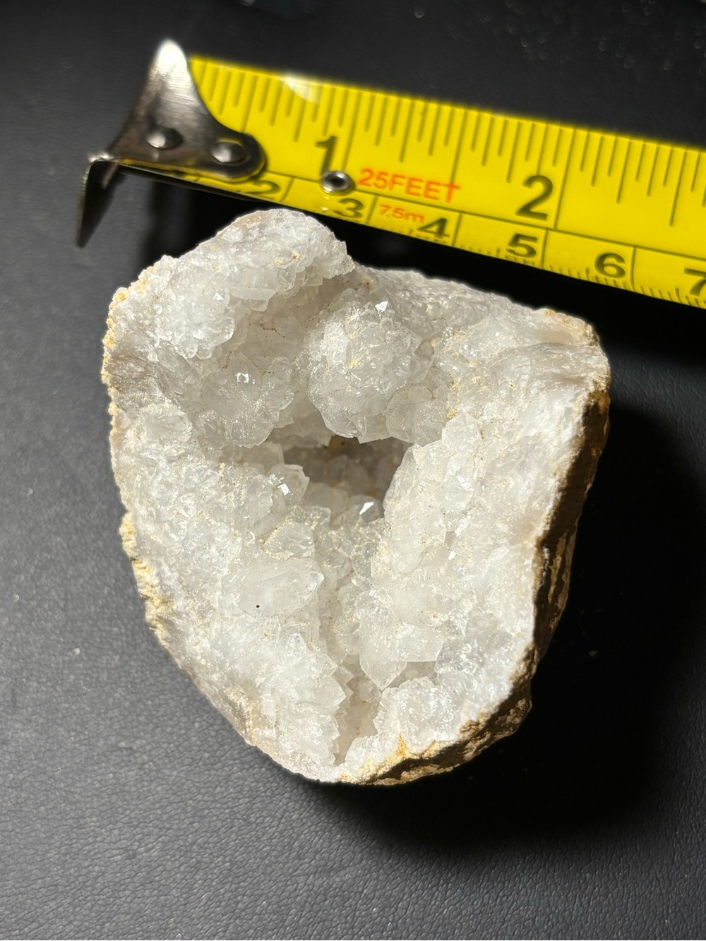 Natural White Moroccan Geode crystal gemstone Geode Spiritual Healing